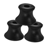 HEMOTON 3pcs Tuning Fork Holder with Rubber Base for Yoga and Meditation Stable Storage Accessory for Tuning Forks and Portable Design for Home and Travel Use