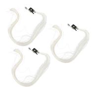 HEMOTON 3pcs Violin Bow Hair Replacement Horse Hair for Violin Bow String Making Supply for Beginners