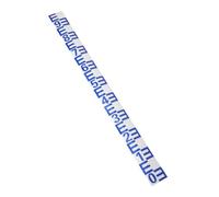 HEMOTON 3pcs Water Level Staff Gauge Self-Adhesive Blue Reflective PVC Depth Scale with Weatherproof Finish for Bridges and Reservoirs, Curved Surface Adaptable Liquid Level Indicator