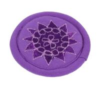 HEMOTON 3pcs Yoga Bowl Pad Tibetan Buddhism Singing Bowl Cushion Buddhist Decor Pad for Meditation