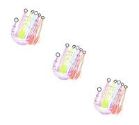 HEMOTON 3sets Girls Hair Extension Braided Wigs Ponytail Extensions for Kids Hair Piece Adjustable Headband 6pcs*3