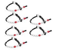 HEMOTON 3sets Golf Bead Score Counter Durable Wrist Golfing Scoring Tool for Accurate Stroke Tracking Golf Accessory for Training and Outdoor Sports 2pcs*3