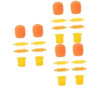 HEMOTON 3sets Microphone Protectors Bottom Cover for Mic Microphone Accessories Mic Protective Tools Pop Filter in Recording Studio