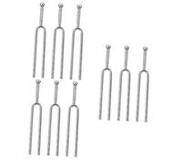 HEMOTON 3sets Musical Accessories Special Tuning Forks for Guitar a 440hz Standard 3pcs*3