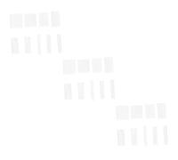 HEMOTON 3sets Natural Shell Inlay Dots and Fretboard Inlay Strips for Guitar Parts Fretboard Parts Bass Guitars for Practice