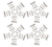 HEMOTON 40pcs DIY Bird Cage Charm Alloy Pendant for Jewelry Craft Making