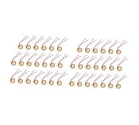 HEMOTON 40pcs Drum Discs Trigger Sensors Pre-wired Pickups for Musical Instruments Easy to Install Acoustic Elements for Drum Sound Detection