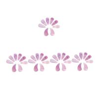 HEMOTON 40pcs Guzheng Finger Picks Celluloid Fake Nails for Guzheng Performance Fingertip Protectors Instrument Picks Curve Shape Nail Tips