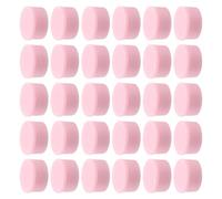 HEMOTON 40pcs Pink Plastic High-speed Rotating Nail Shaft Bearings for DIY Nail Art Creativity Booster Mini Rotary Charm Spinners for 3d Design and Jewelry Accessories