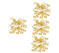 HEMOTON 40sets Professional Guitar Strings Retainer Cord Holder for Electric Guitar Headstock String Rods