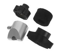 HEMOTON 4pcs Cymbal Holder Set Quick Locks Fasteners for Jazz Drum Kit Fit for Various Cymbal Stands Enhanced Stability with Precision Threads