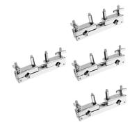 HEMOTON 4pcs Drum Cymbal Holder Clamp Cymbal Extension Stand for Drum Kit Boom Arm Music Instrument Part