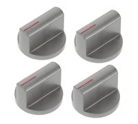 HEMOTON 4pcs Gas Stove Knobs Replacement for Cooker Gas Cooker Knobs Accessories