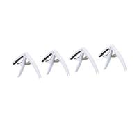 HEMOTON 4pcs Guitar Capo Clamp for Acoustic and Electric Guitar for Live Performance and Practice Session