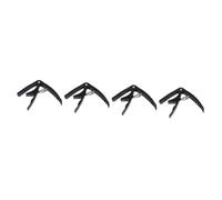HEMOTON 4pcs Guitar Capo for Acoustic and Electric Guitars Tension for Easy Use Lightweight Design for Musicians Accessory for Beginners and Pros