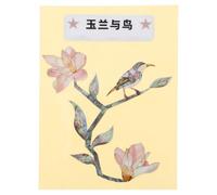 HEMOTON 4pcs Guitar Flower Sticker Decorative Headstock Decal Guitar Inlay Sticker