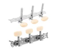 HEMOTON 4pcs Guitar Tuning Pegs Guitar Pegs for Metal Resin Tools Random Color