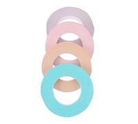 HEMOTON 4pcs Guzheng Pipa Finger Protective Tapes Breathable Nail Adhesive Tape Set in Sky Blue Light Pink Skin Tone and Purple Grey for Musical Instrument Playing Random Color
