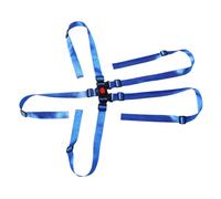 HEMOTON 4pcs High Chair Harness Adjustable 5-Point Safety Straps for Baby and Toddler with Plastic and Polyester Material Suitable for Meals and Daily Outings