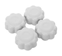 HEMOTON 4pcs Plastic Slide Screw Caps Flower Shape Plastic Nut Caps 2.7cm Inner Diameter for Playground Equipment and Playsets, Enhanced Stability, Quiet Performance, ’s Room Early