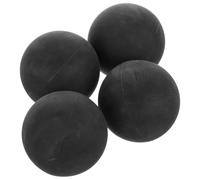 HEMOTON 4pcs Professional Hollow Mini Bounce Balls for Reaction Training Lightweight High Elasticity Rubber Balls for Use Versatile Training Tool for All Ages
