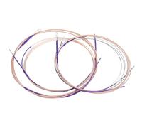 HEMOTON 4Pcs Professional Steel Strings for Pipa Easy to Adjust Chinese Lute Single Strings Practical Lute Practice Set for Beginners and Lovers