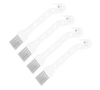 HEMOTON 4pcs Robot Vacuum Filter Cleaning Brush Set Vacuum Hair Removal Tool for Home Robot Cleaner Crevice Dust Brush and Gap Cleaning
