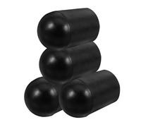 HEMOTON 4pcs Rubber Tip Protector for Double Bass Endpin Non- Cap Easy Installation Fits Models Essential Accessory to Prevent Slipping and Prolong Lifespan