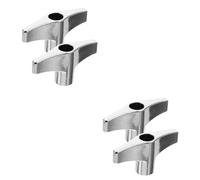 HEMOTON 4pcs Shaped Drum Key Drum Tuning Keys for Percussion Instruments Compact Design for Drummers and Beginners Screw Head for Easy Tuning