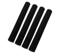HEMOTON 4pcs Smokeless Moxa Sticks Carbonized Black for Traditional Moxibustion Home Practice Relaxation Aromatic Herbal Moxa Sticks