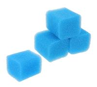 HEMOTON 4pcs Sponge Filters for Aquarium Fish Tank Replacement Sponge Filter Pads with High Efficiency Filtration for Freshwater and Marine Aquariums