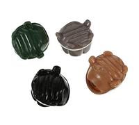 HEMOTON 4pcs Squeeze Tricky Turtle Toy Retractable Head Stretchy Fidget Sensory Toys for Stress Relief Pinch Fun Decompression for Boys and Girls Adults