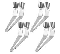 HEMOTON 4pcs Stainless Steel Smooth Head Welding Tip for Plastic and Car Bumper Repair with Replaceable Smoothers, Versatile Use and Ergonomic Design for Plastic Welding Applications