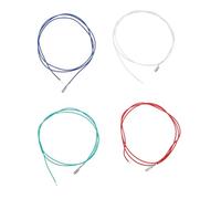 HEMOTON 4pcs Turntable Phonograph Wire Replacement Options Stereo Lead Wire Made for Easy Repair