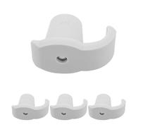 HEMOTON 4pcs Walker Skis for Seniors 28mm Non-Slip Walker Glide Skis Replacement Foot Pads for Disabled Elderly Compatible Crutches