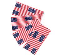 HEMOTON 4pcs Women Wide Headbands with Patriotic Soccer Design, Lightweight Polyester Football Hairbands for Outdoor Activities and Intense Games, Unique Country Flag Patterns