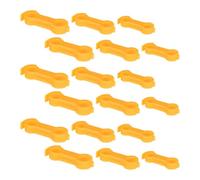 HEMOTON 50pcs Bird Leg Correction Brace for Chicks and Quails Ergonomic Design and Abs Material Providing Effective Rehabilitation Support for Poultry Leg Care