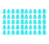 HEMOTON 50pcs Guitar Finger Cover Silicone Fingertip Protector Protection Cap for Fingertips Comfortable Playing Experience for Beginners and Professionals