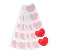 HEMOTON 50Pcs Heart-Shaped Adhesive Wound Patches Portable Bandages for Outdoor Use High Elasticity Care Comfortable Breathable Protection for Injuries