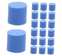 HEMOTON 50pcs Test Tube Sponge Plug for Ant Farm Colony Habitat Supplies Round Hole Plug Replacement