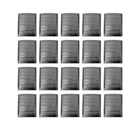 HEMOTON 50pcs Thermal Insulated Mailers Disposable Insulation Shipping Thermal Box Liners Thermal Padded Envelopes for Food Fruit Take- Out 20x20cm