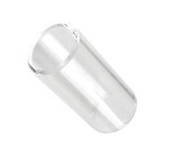 HEMOTON 51mm Glass Finger Slide Bar for Guitar Sturdy Smooth Finger Slider Comfortable Fit for Electric Acoustic Guitar Strings Playing Country Jazz Blues