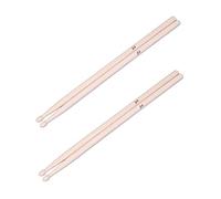 HEMOTON 5a Maple Wood Drumsticks 2 Pairs for Adults and Professionals, Natural Wood Material with Fast Response and No Cracks, for Bands and Orchestra Practice