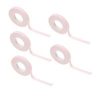 HEMOTON 5pcs Breathable Pink Finger Protective Tape for Guzheng and Pipa, Professional Adhesive Nail Finger Tapes for Musicians