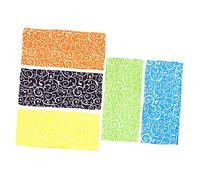 HEMOTON 5pcs Elastic Sports Headbands for Women Breathable Sweatbands Hair Tie Bands for Fitness Yoga Activities Non Slip Design Comfortable Fit