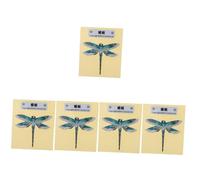 HEMOTON 5pcs Guitar Flower Sticker for Headstock Decor Guitar Inlay Sticker for Electric Accessories