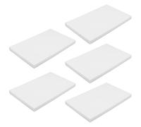 HEMOTON 5PCS Jewelry Box Insert Sponge Pad for Ring Holder and Earring Display Pad Stackable Ring Organizer Insert for Showcase and Photography