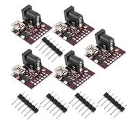 HEMOTON 5pcs Module Power Interface Board Usb Charging Board Lip Gloss Making Kit Micro Usb to Dip 5 Pin Board Usb Power Outlet Mini Usb Power Charging Diy Charge Charging Port Dc