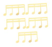 HEMOTON 5pcs Musical Note Clip Holder Metal Sheet Music Page Clip for Easy Viewing and Reading for Piano Guitar and Other Instruments Convenient Music Score Organizer