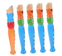 HEMOTON 5pcs Wooden Clarinet for Beginners Lightweight Musical Instrument Easy to Play Educational Toy for Classroom Use